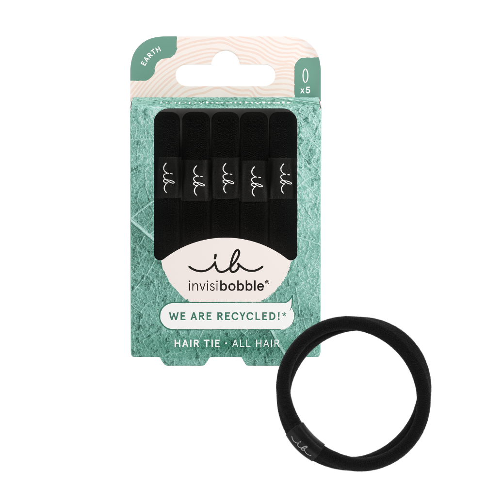 invisibobble® HAIR TIE Black - Earth