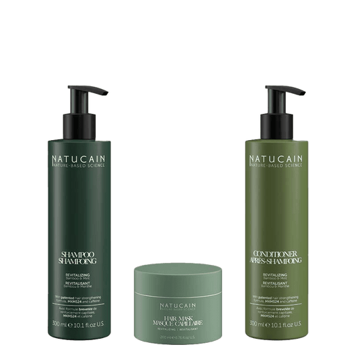 Hair Care Set Pro with Shampoo, Conditioner & Hair Mask