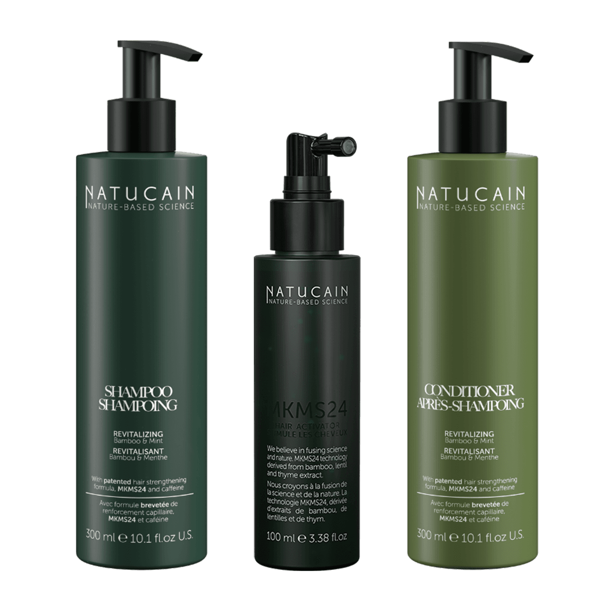 Hair Growth Starter Set | Shampoo, Conditioner and Hair Growth Activator